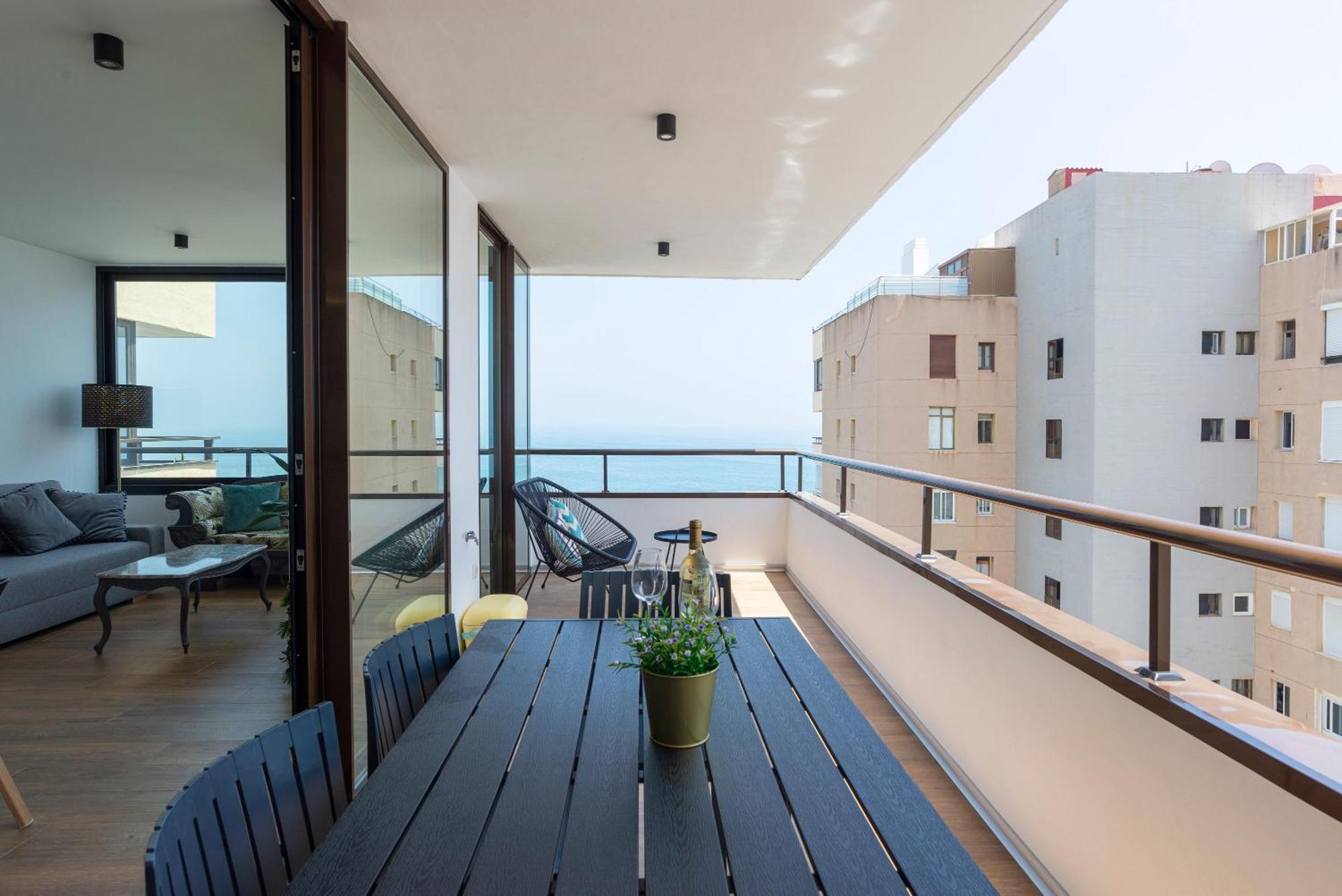 Playamar Waterfront Exclusive Apartment And Views Tower 2 Fl 14 Torremolinos Luaran gambar